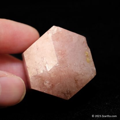 Raspberry Pink Garnet var. Grossular Dodecahedron Crystal from Sierra de las Cruces, Mexico