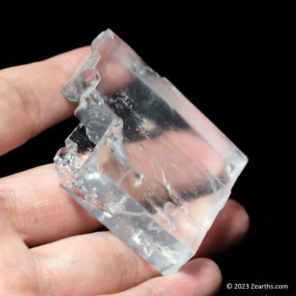 Transparent Halite Crystal from Soledar Salt Mines, Bakhmut, Ukraine