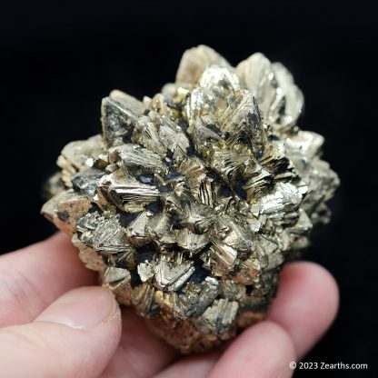 Pyrite "Flower" Pseudomorph after Marcasite Crystals from Abbottabad, KPK, Pakistan