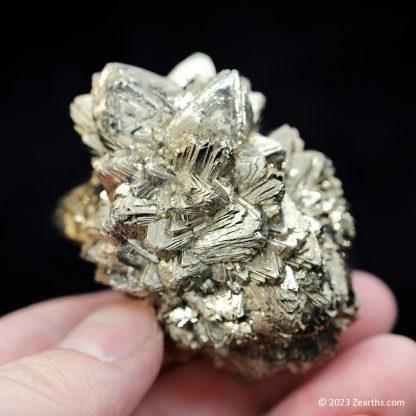 Pyrite "Flower" Pseudomorph after Marcasite Crystals from Abbottabad, KPK, Pakistan