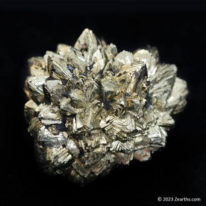 Pyrite "Flower" Pseudomorph after Marcasite Crystals from Abbottabad, KPK, Pakistan