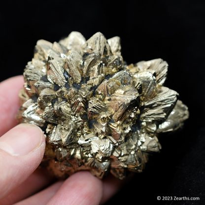 Pyrite "Flower" Pseudomorph after Marcasite Crystals from Abbottabad, KPK, Pakistan