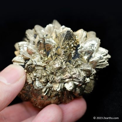 Pyrite "Flower" Pseudomorph after Marcasite Crystals from Abbottabad, KPK, Pakistan