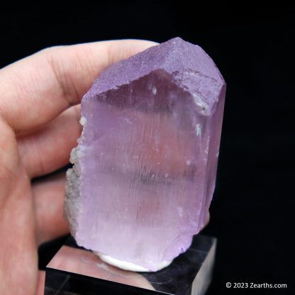 Well-Terminated Pink Spodumene Kunzite Crystal w/ Green Tourmaline Matrix, Dara-e-Pech, Afghanistan